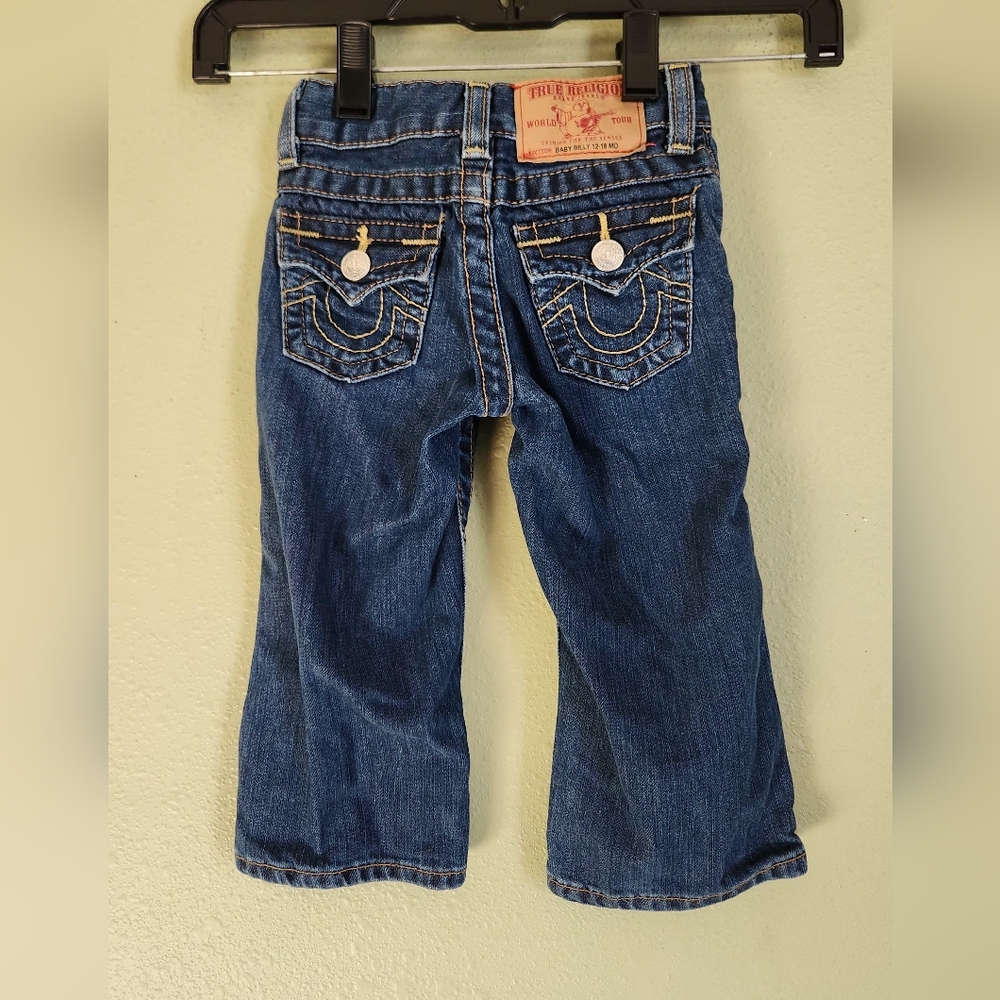 True Religion Kids Dark Blue Denim Jeans